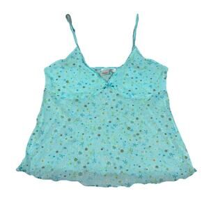 Y2K Xhilaration Junior Women’s Size 2XL Mesh Sleep Tank Top